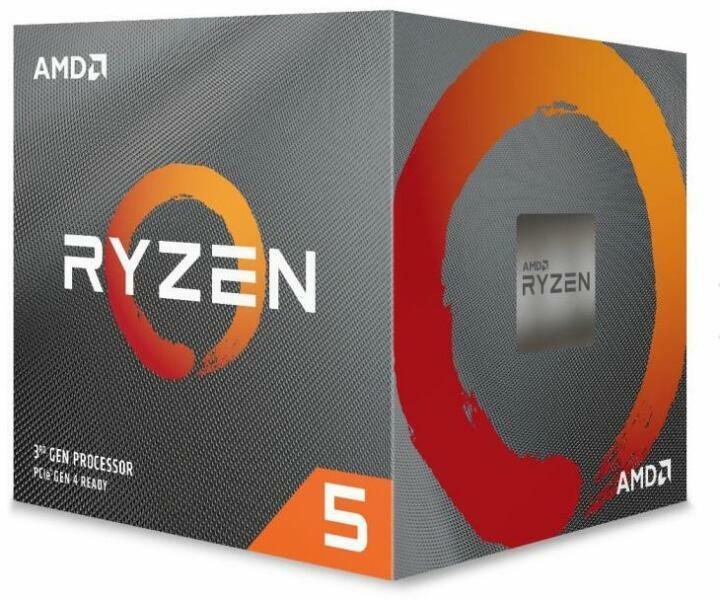 Ryzen 5 3600 6-Core 3.6GHz AM4 Box with fan and heatsink Ryzen 5 3600 6-Core 3.6GHz AM4 Box with fan and heatsink