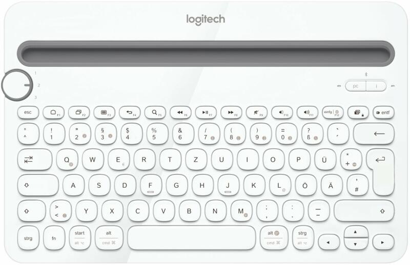 Logitech K480 DE (920-006351) - Цени, евтини оферти за Клавиатури Logitech  K480 DE (920-006351)