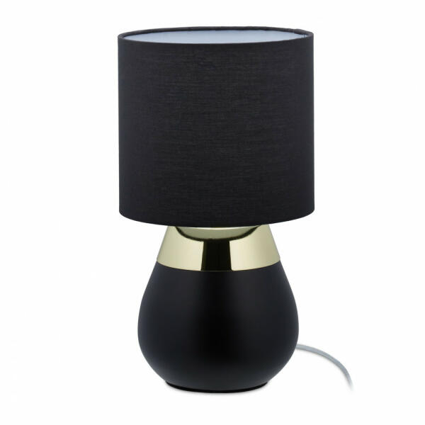 Vásárlás: Modern éjjeli lámpa érintés funkcióval fekete 10038919 Asztali  lámpa árak összehasonlítása,  Modernéjjelilámpaérintésfunkcióvalfekete10038919 boltok