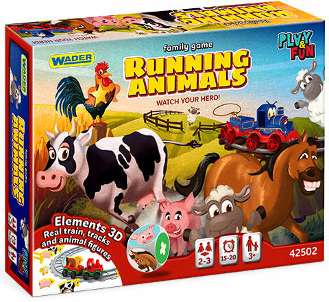 Play&Fun Running Animals - Rohanó állatok (42502)