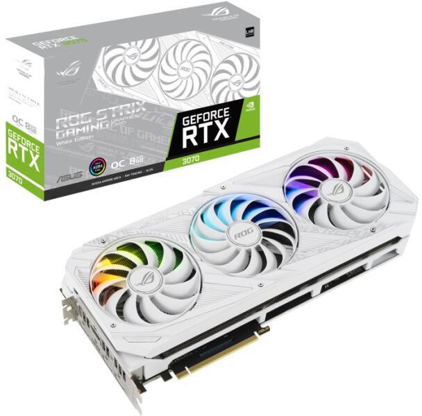 ASUS GeForce RTX 3070 OC 8GB LHR版 ASUS ROG Strix GeForce RTX 3070 OC LHR 8GB GDDR6 256bit (ROG-STRIX