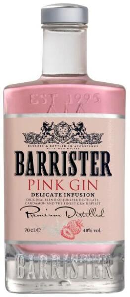 40% Barrister Pink boltok összehasonlítása, 0 Pink Gin l l árak Gin 7 0,7 Vásárlás: Gin 40
