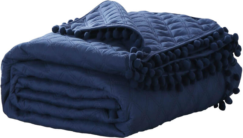 Vásárlás: POMPOO steppelt ágytakaró Szín: Kék, Méret: 220x200 Ágytakaró  árak összehasonlítása, POMPOO steppelt ágytakaró Szín Kék Méret 220 x 200  boltok