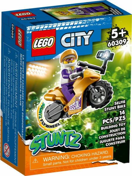 City Stuntz - Selfie kaszkadőr motorkerékpár (60309)