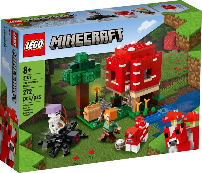 Vásárlás: LEGO® Minecraft® - A gombaház (21179) LEGO árak összehasonlítása,  Minecraft A gombaház 21179 boltok