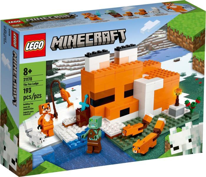Vásárlás: LEGO® Minecraft® - A rókaházikó (21178) LEGO árak  összehasonlítása, Minecraft A rókaházikó 21178 boltok