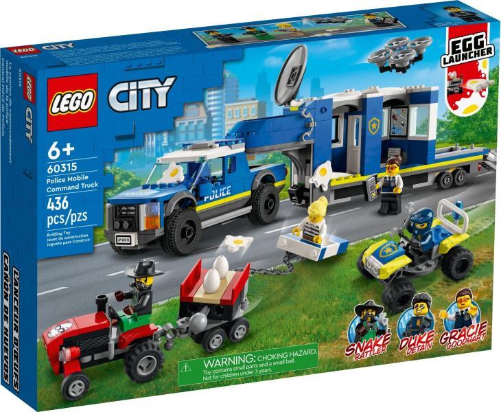Vásárlás: LEGO® City - Rendőrségi mobil parancsnoki kamion (60315) LEGO  árak összehasonlítása, City Rendőrségi mobil parancsnoki kamion 60315 boltok