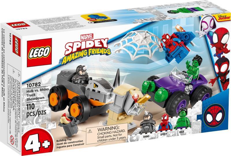 Vásárlás: LEGO® Marvel Spidey és csodálatos barátai - Hulk vs. Rhino  teherautós leszámolás (10782) LEGO árak összehasonlítása, Marvel Spidey és  csodálatos barátai Hulk vs Rhino teherautós leszámolás 10782 boltok