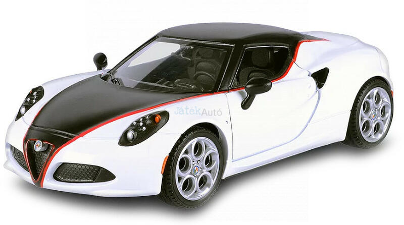 Vásárlás: MOTORMAX Alfa Romeo 4C 2014 1:24 (79513) Játékautó és jármű árak  összehasonlítása, Alfa Romeo 4 C 2014 1 24 79513 boltok