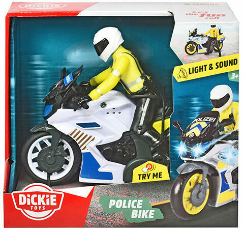 Magyar rendőrmotor játékszett figurával (203712018006)