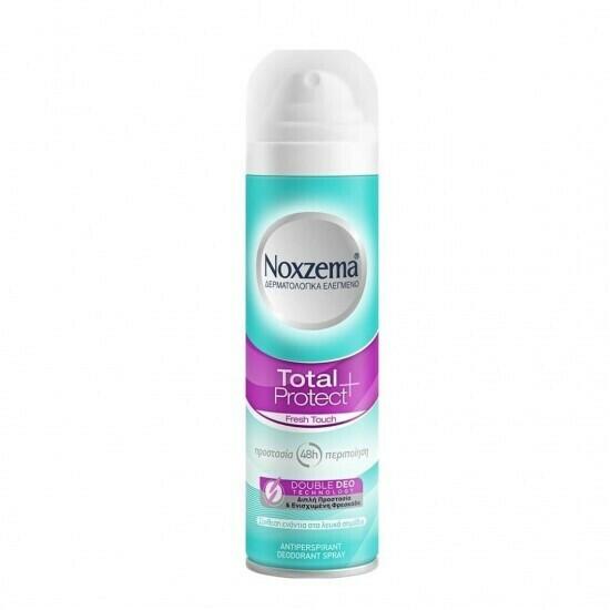 Noxzema Дезодорант против изпотяване 48h , Noxzema Deo Spray Total Protect+  Fresh Touch 150ml Дезодоранти, най-евтина оферта 0,00 лв