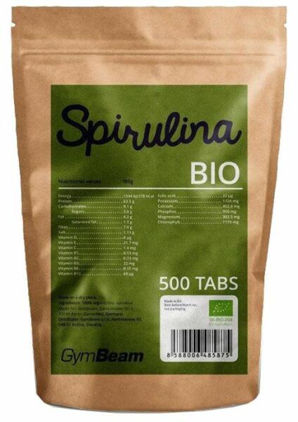 Vásárlás: GymBeam Bio Spirulina tabletta 500mg 500db Táplálékkiegészítő  árak összehasonlítása, Bio Spirulina tabletta 500 mg 500 db boltok