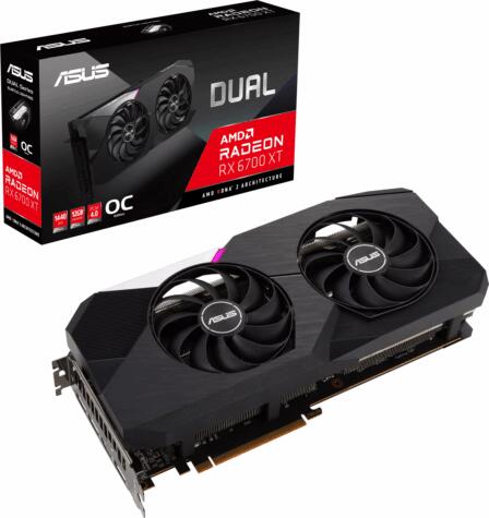 ASUS Radeon RX 6700 XT Dual OC 12GB GDDR6 192bit (DUAL-RX6700XT