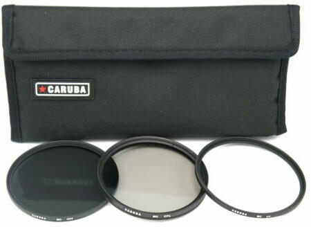 Caruba UV+CPL+ND8 filter kit 62mm szűrő szett - fotofelszereles objektív  szűrő vásárlás, olcsó Caruba UV+CPL+ND8 filter kit 62mm szűrő szett -  fotofelszereles fényképezőgép szűrő árak, akciók