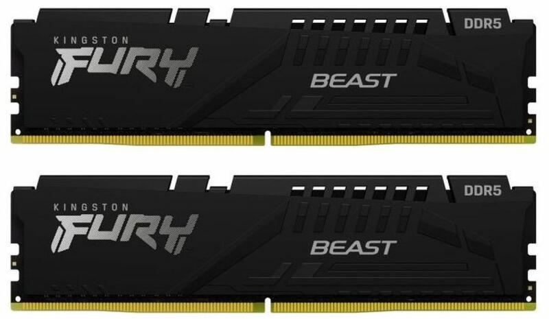 新品 Kingston FURY 32GB(2x16GB) DDR5 5200 Kingston FURY Beast 32GB (2x16GB) DDR5 5200MHz KF552C40BBK2