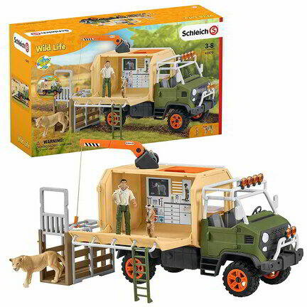 Vásárlás: Schleich Wild Life: állatmentő teherautó (42475) Játékautó és  jármű árak összehasonlítása, Wild Life állatmentő teherautó 42475 boltok