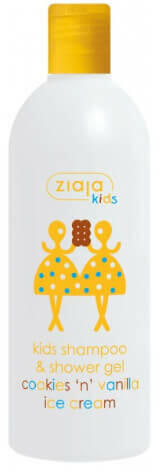 Kids Cookies 'n' Vanilla Ice Cream sampon 2in1 400 ml