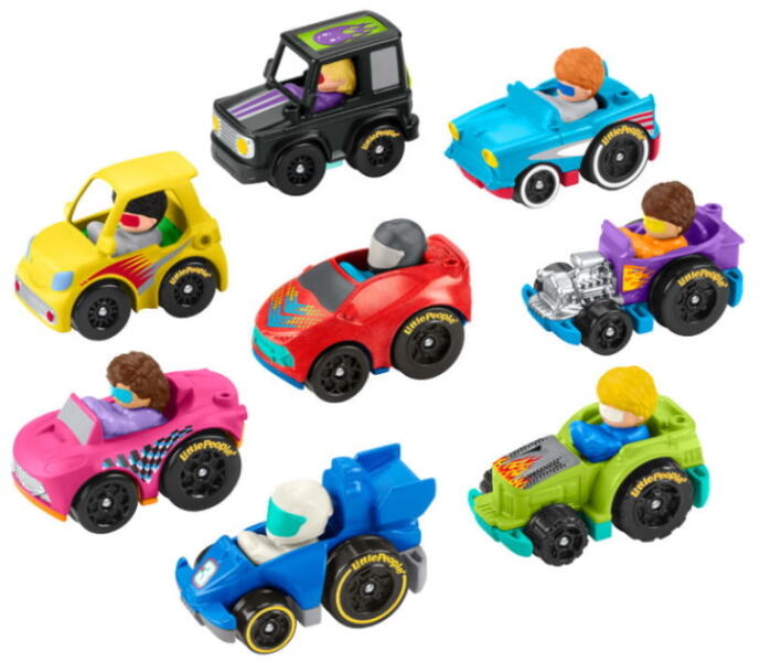 Vásárlás: Mattel Fisher-Price Little People Wheelies kisautók többféle  (GMJ18) Játékautó és jármű árak összehasonlítása, Fisher Price Little  People Wheelies kisautók többféle GMJ 18 boltok