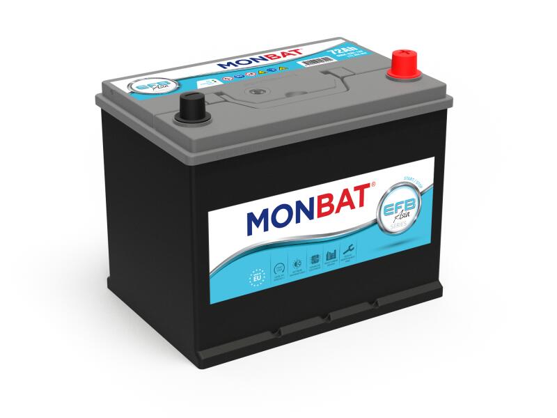 Monbat 72Ah 680A right+ Japan vásárlás, Autó akkumulátor bolt árak, akciók,  autóakku árösszehasonlító