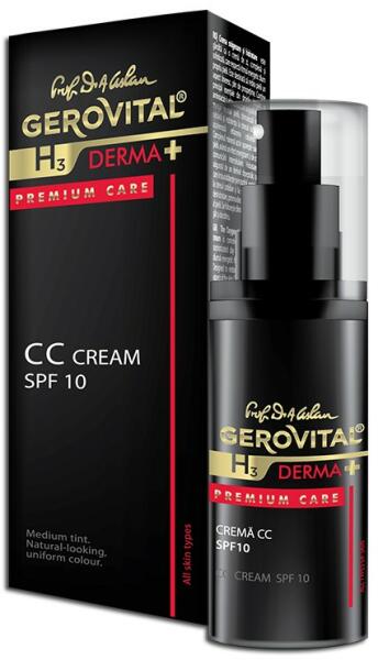 Gerovital - Crema CC SPF 10 Gerovital H3 Derma+ Premium Care Crema