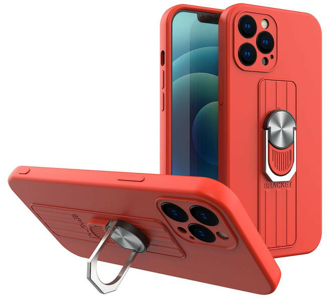 Vásárlás: Apple iPhone 13 Pro Max Ring Case kitámasztható hátlap tok, Piros  Mobiltelefon tok árak összehasonlítása, iPhone 13 Pro Max Ring Case  kitámasztható hátlap tok Piros boltok