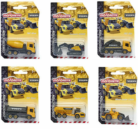 Majorette Volvo Edition munkagépek többféle (212057283)