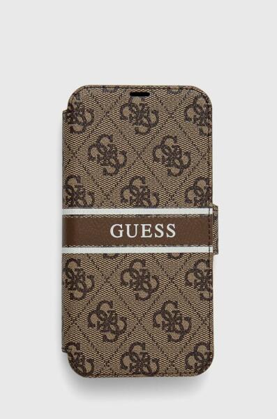 GUESS Кейс за телефон Guess iPhone 13 Pro в кафяво (GUBKP13L4GDBR ...