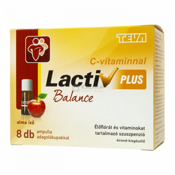 Vásárlás: Teva Lactiv Plus Balance szuszpenzió 8x7ml Táplálékkiegészítő  árak összehasonlítása, Lactiv Plus Balance szuszpenzió 8 x 7 ml boltok
