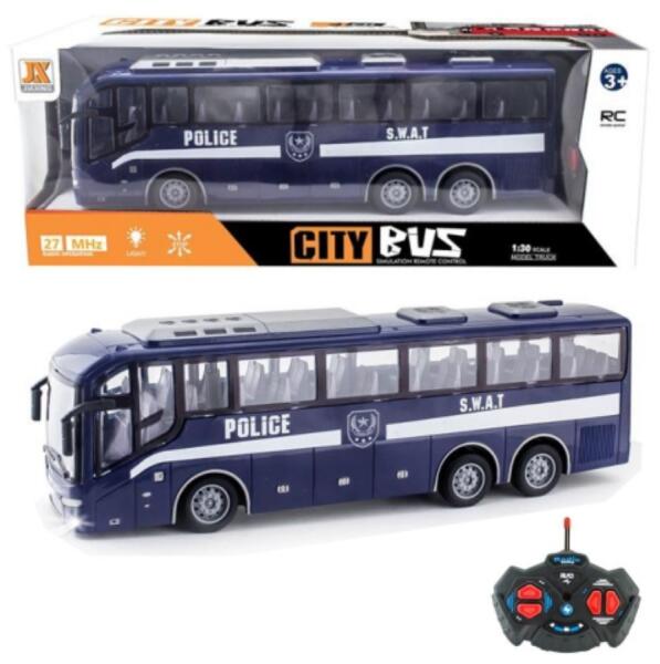 Vásárlás: Magic Toys Rendőrségi Busz 1:30 (MKM550750) Távirányítós játék,  RC jármű árak összehasonlítása, Rendőrségi Busz 1 30 MKM 550750 boltok