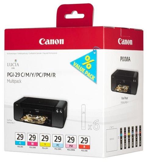 PGI-29 MultiPack C/M/Y/PC/PM/R (BS4873B005AA)