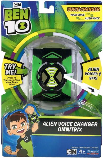Vásárlás: Playmates Toys Ben 10 - Omnitrix földönkívüli hangátalakító  (8595680301285) Interaktív játék árak összehasonlítása, Ben 10 Omnitrix  földönkívüli hangátalakító 8595680301285 boltok