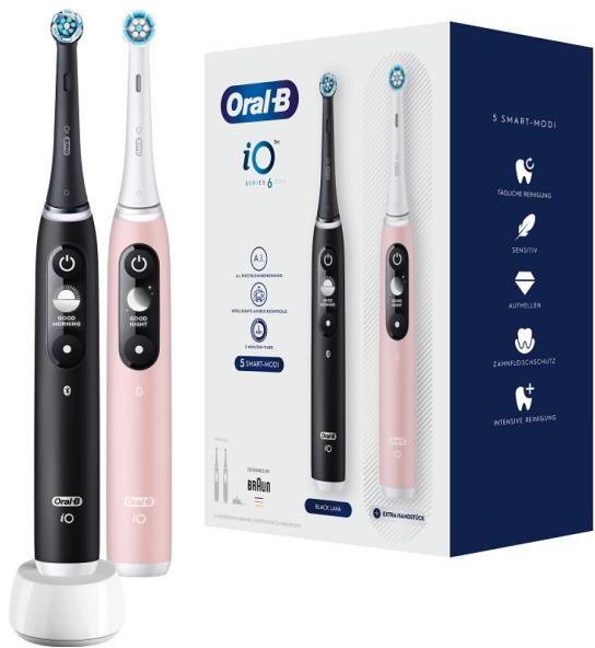 Oral-B iO Series 6 Duo elektromos fogkefe vásárlás, olcsó Oral-B iO Series  6 Duo elektromos fogkefe árak, akciók