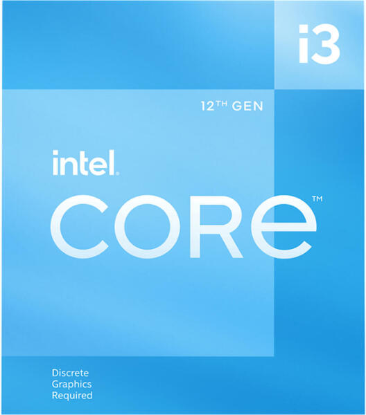 Intel Core i3-12100F 4-Core 3.30GHz LGA1700 Box (Procesor) - Preturi