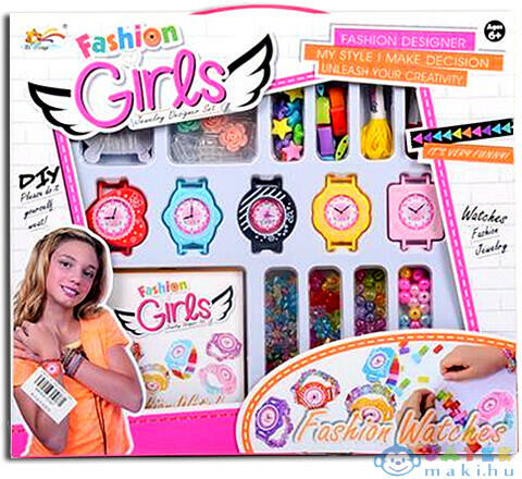 Fashion Girls karóra készítő gyöngyszett (MKK413187)