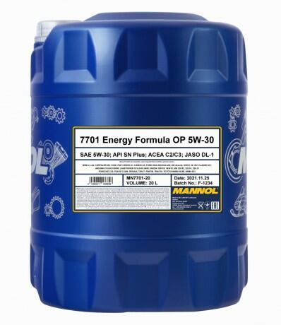 7701 Energy Formula OP 5W-30 20 l