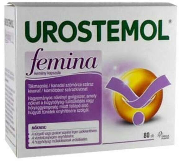 Vásárlás: Urostemol femina kemény kapszula 80 db Táplálékkiegészítő árak  összehasonlítása, Urostemolfeminakeménykapszula80db boltok