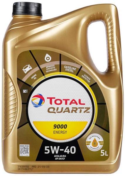 Total Quartz 9000 Energy 5W-40 5 l (Ulei motor) - Preturi
