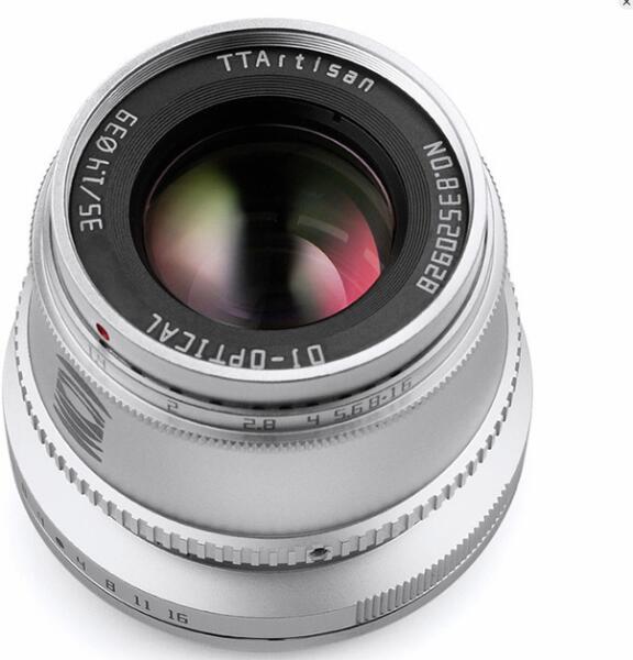 TTArtisan 35mm F1.4 APS-C Manual Lens For Sony E Mount Leica L Nikon Z - Foto 3