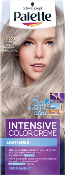 Palette Intensive Color Creme 12-21 ezüstös hamvas szőke