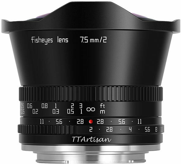 7.5mm f/2 (Sony E) (A101B-TT)