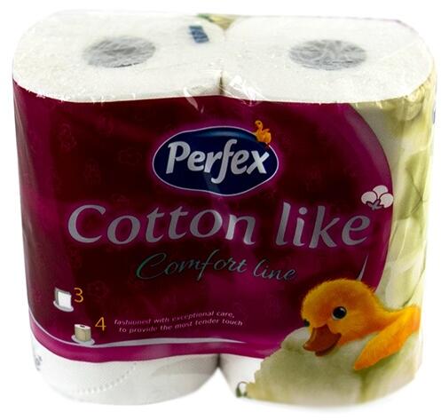 Vásárlás: Perfex Cotton Comfort Line 3 rétegű 4 db WC-papír árak  összehasonlítása, CottonComfortLine3rétegű4db boltok