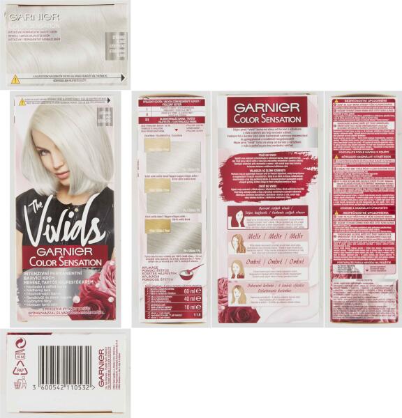 Color Sensation The Vivids Silver Blond ezüstszőke