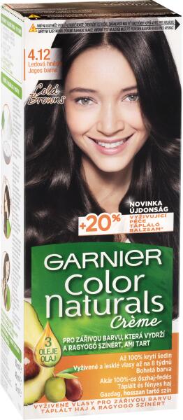 Vásárlás: Garnier Color Naturals Jeges Barna 4.12 Hajfesték, hajszínező  árak összehasonlítása, Color Naturals Jeges Barna 4 12 boltok