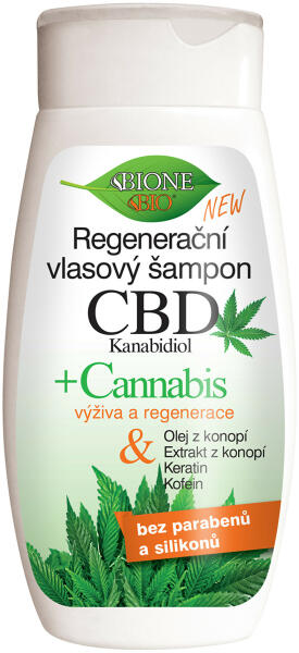 CBD Kanabidiol regeneráló sampon 260 ml