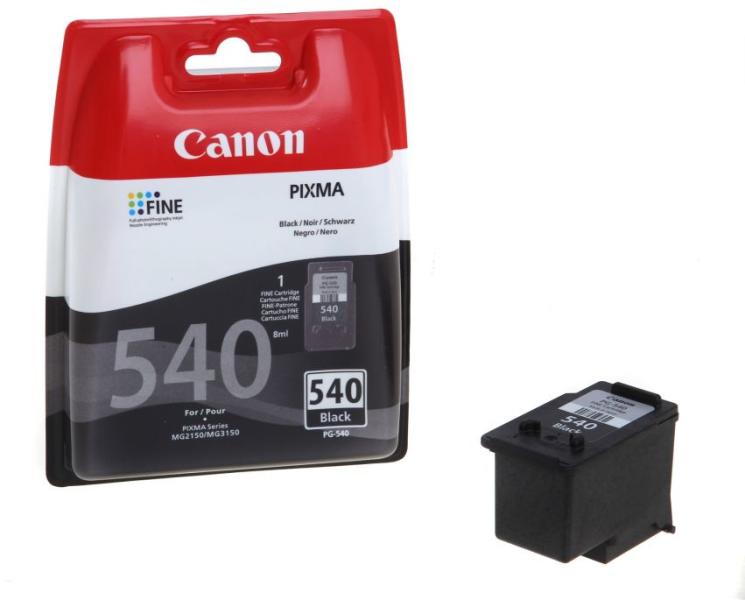 Canon PG-540 Black (BS5225B005AA): оферти и цени, онлайн магазини за Тонер  касети, мастилени касети, ленти