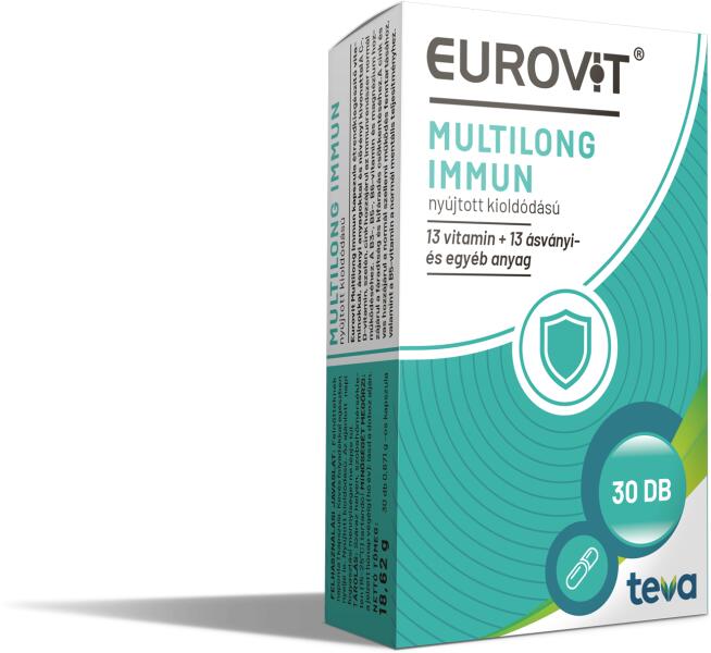 Vásárlás: Eurovit Multilong Immun kapszula 30db Táplálékkiegészítő árak  összehasonlítása, Multilong Immun kapszula 30 db boltok