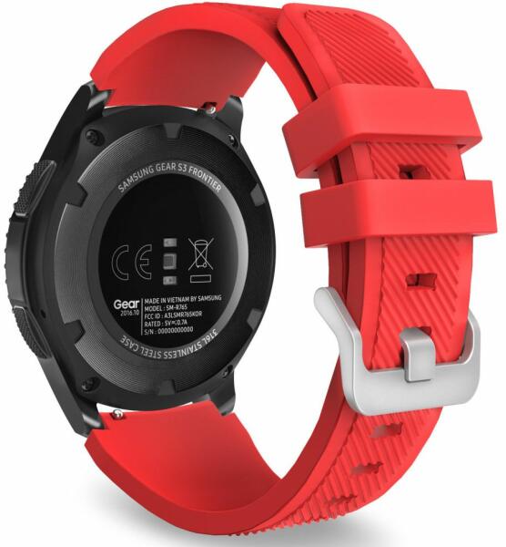 Vásárlás: Samsung Galaxy Watch 3 (45 mm) okosóra szíj - TECH-PROTECT  Smoothband piros szilikon szíj (22 mm szíj szélesség) Sportóra, okosóra  kiegészítő árak összehasonlítása, Galaxy Watch 3 45 mm okosóra szíj TECH