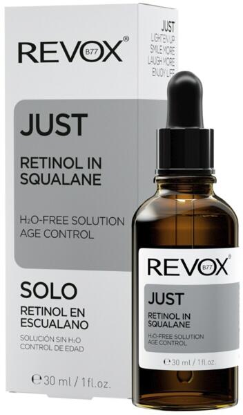Vásárlás: Revox Just retinol in squalane H2O-free solution age control  Szérum, 30 ml Arcszérum árak összehasonlítása, Just retinol in squalane H 2  O free solution age control Szérum 30 ml boltok