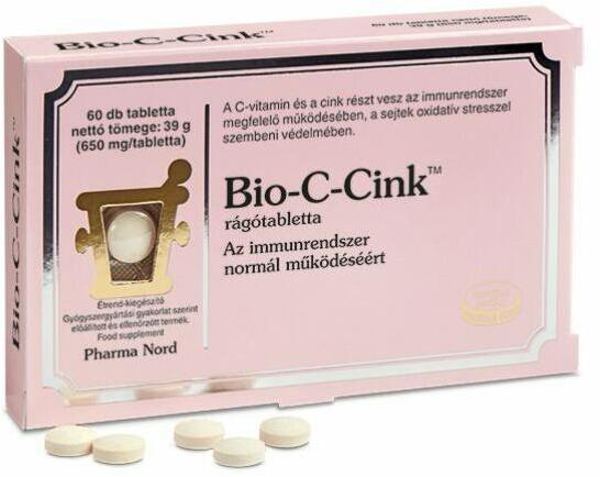 Vásárlás: Pharma Nord -C Cink tabletta 60x Táplálékkiegészítő árak  összehasonlítása, C Cink tabletta 60 x boltok