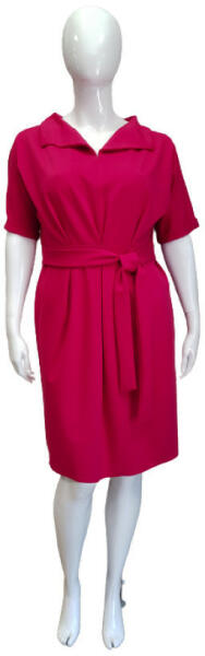 Vásárlás: Bigy derekán megkötős pink pamut ruha Női ruha árak  összehasonlítása, derekánmegkötőspinkpamutruha boltok
